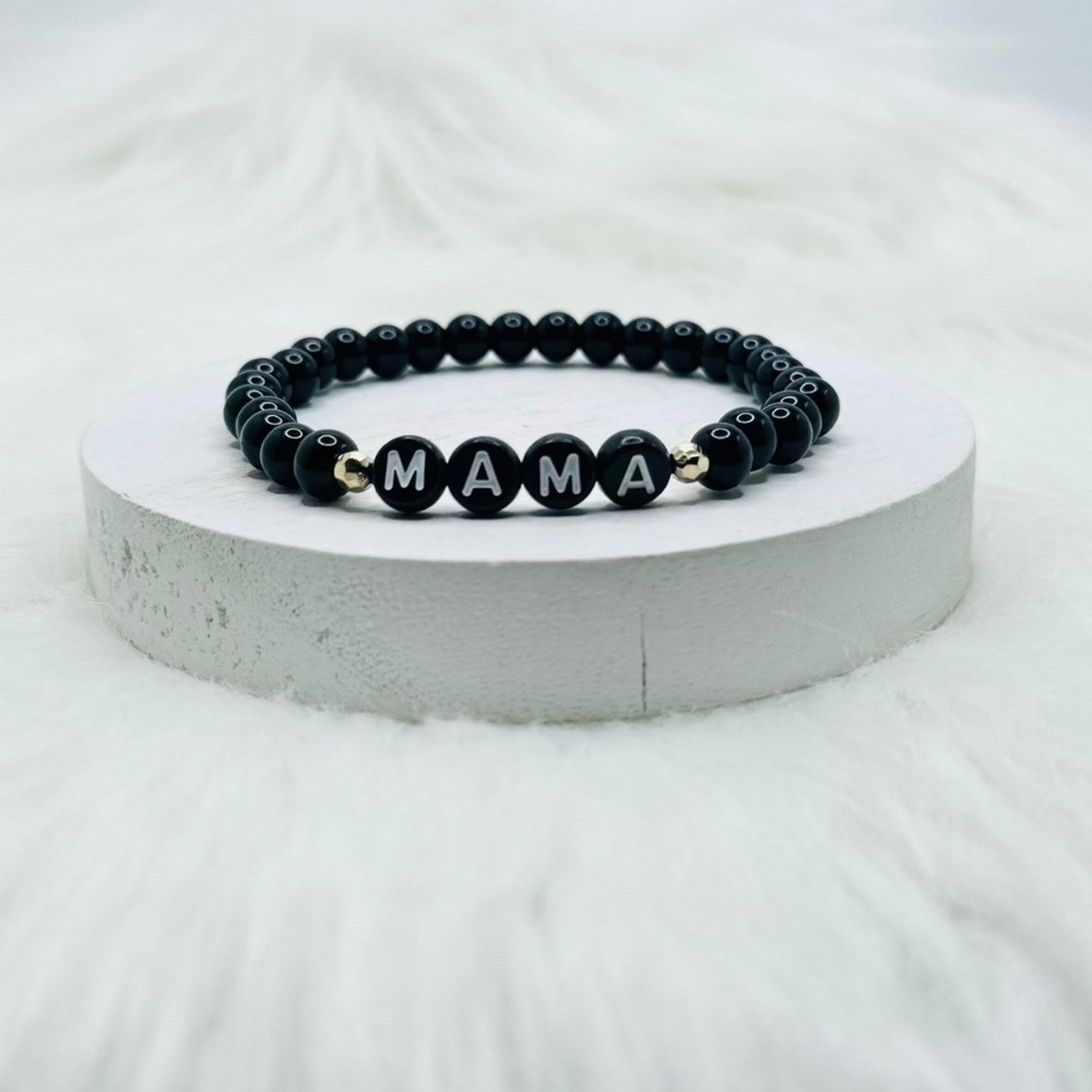Mama Natural Stone beaded Bracelet